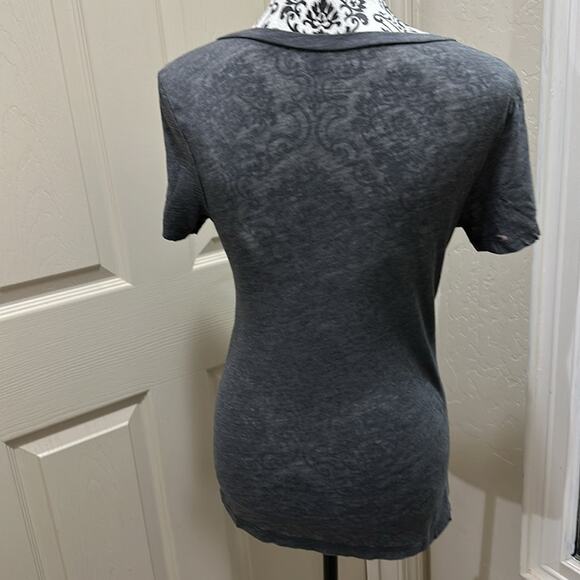 Mossimo Blue V Neck T-Shirt L and Grey shirt S bundle - Picture 3 of 4